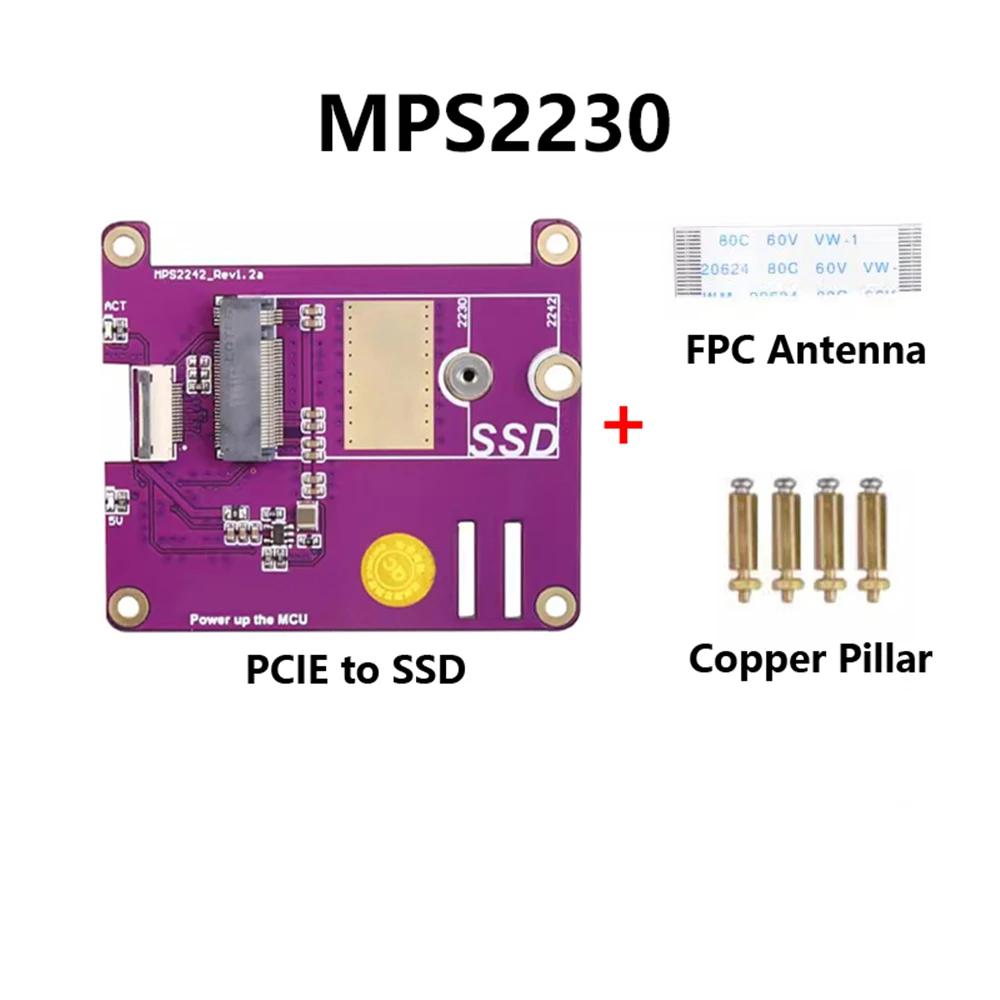 ָ Ʈ ̺ ,   5 Ȯ   PCIE M.2 NVME SSD, MPS2242, HAT 2242 2230 Cle X1